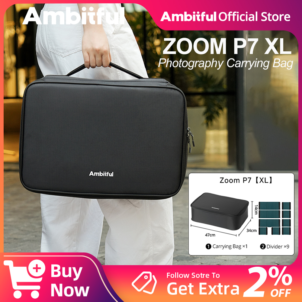 Drone Camera Case - Ambitful ZOOM P7II XL Fotografie Aufbewahrungstasche