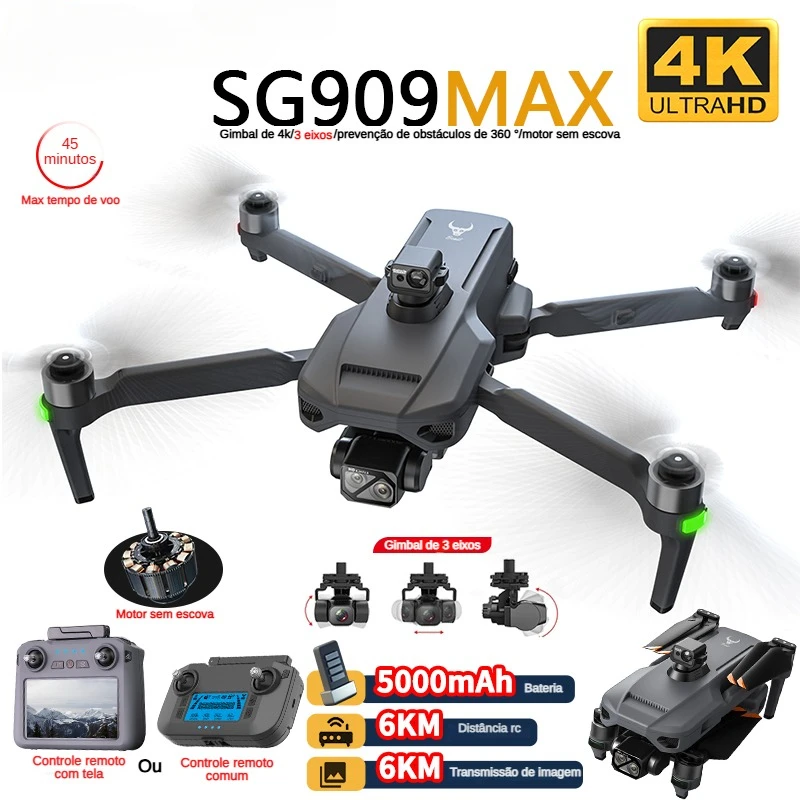 Drone Camera Lens - ZLL SG909 SG909MAX Professionelle Drohne mit