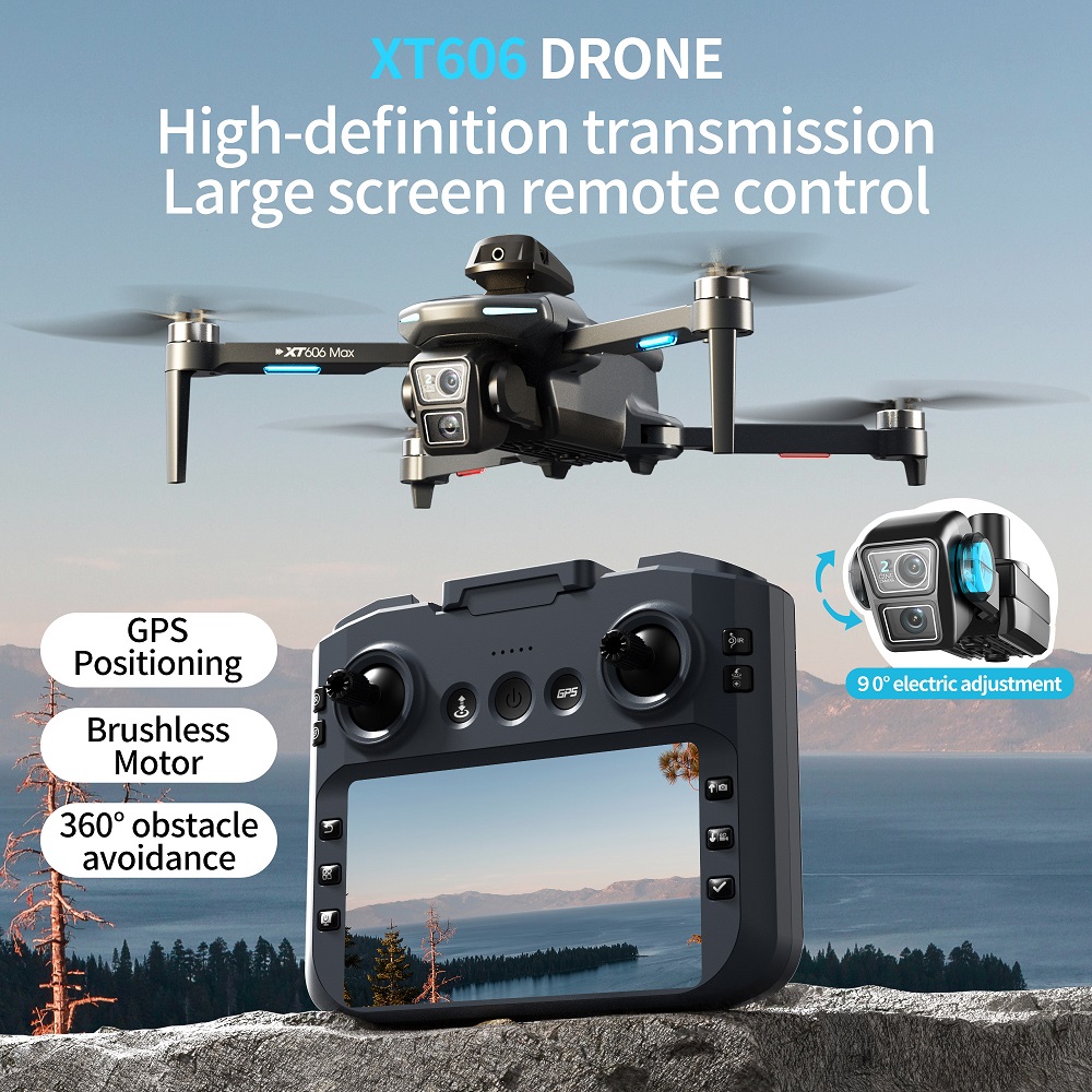 XT606 MAX 3 Akku-Drohne 4K 8K  – Drone Camera Night Vision Bewertung und Preis